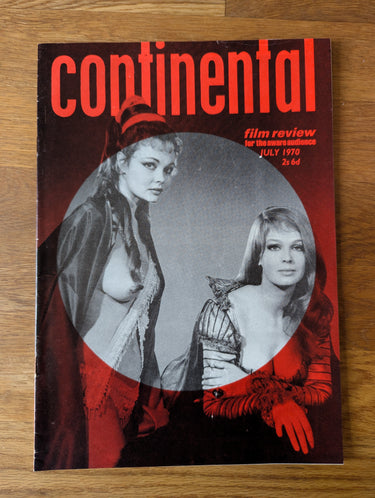 Continental Film Review Magazine July 1970